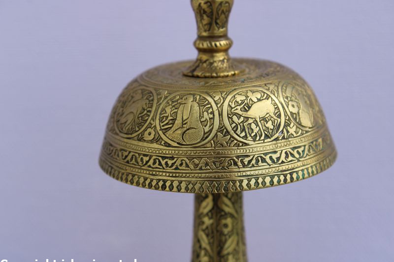 Antiker Kerzenständer Kadscharen Qadscharen Zeit Persien 1800 - 1850 Jahrhundert – Bild 4