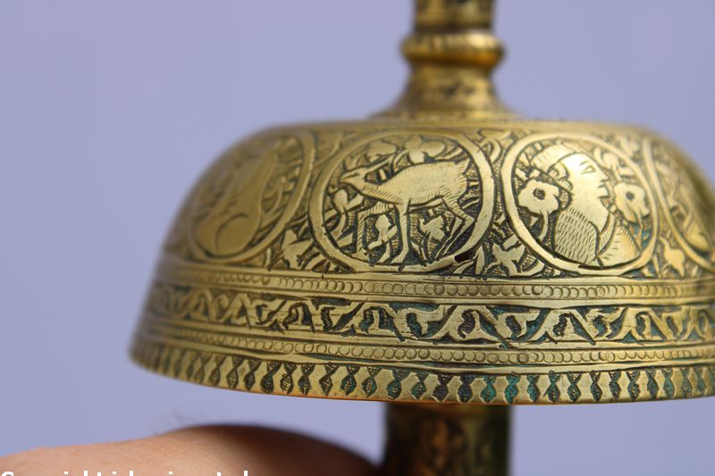 Antiker Kerzenständer Kadscharen Qadscharen Zeit Persien 1800 - 1850 Jahrhundert – Bild 9