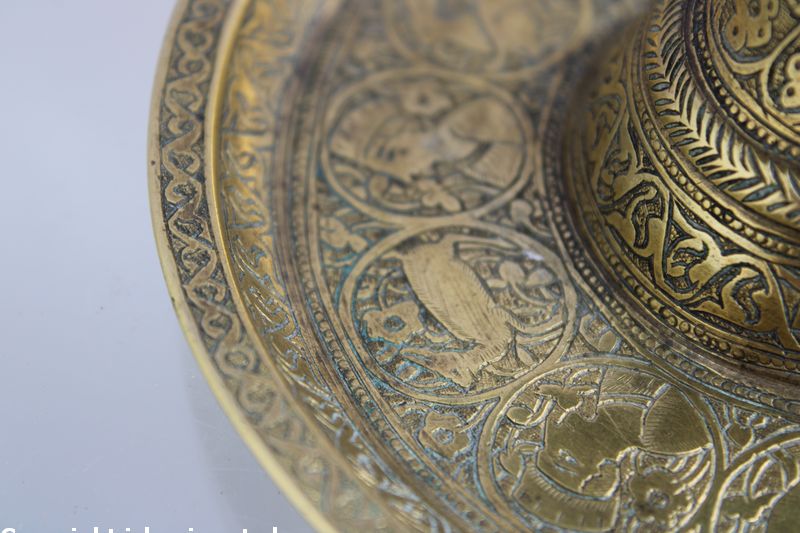 Antiker Kerzenständer Kadscharen Qadscharen Zeit Persien 1800 - 1850 Jahrhundert – Bild 13