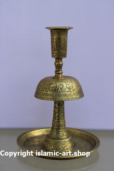 Antiker Kerzenständer Kadscharen Qadscharen Zeit Persien 1800 - 1850 Jahrhundert – Bild 17